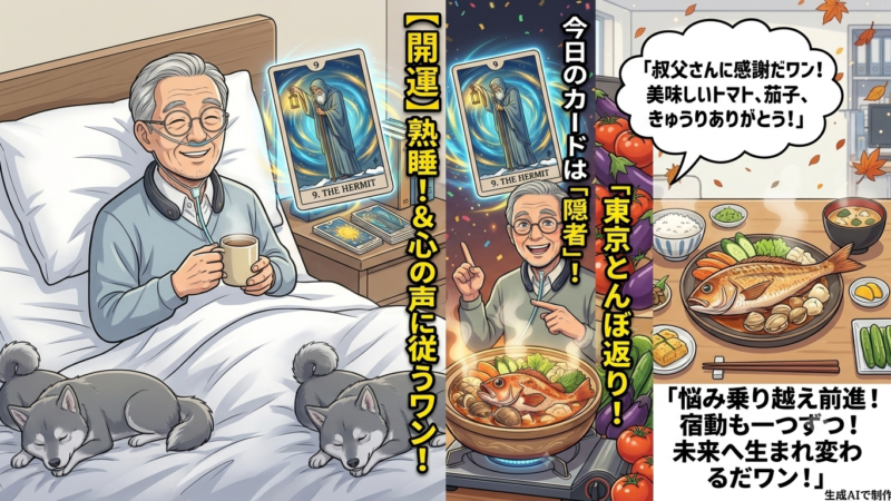 感謝を分かち合う夕食と、毎日の原動力（9月4日更新）