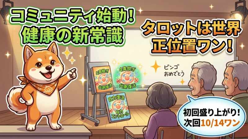 「健康の新常識」セミナー!大盛況。