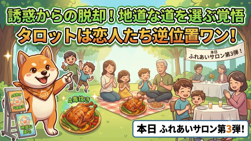 【誘惑からの脱却！地道にコツコツ進む覚悟】