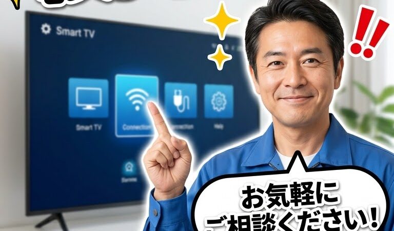 スマートテレビでYouTubeとかNetflixを見たい。設定がわからない!他店で買ったテレビの設定も喜んでお受けします。北海道苫小牧市かざし電気です。