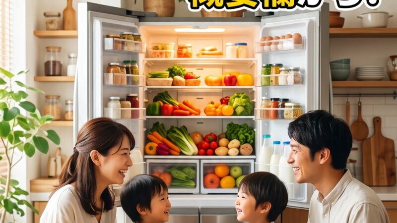 冷蔵庫を買い替える本当の理由は「家族の笑顔」にあると思うんです。 食材を無駄なく美味しく保存して、買い物の負担を減らし、みんなで食卓を囲む時間を作る。 私たちは食卓の幸せを育てるお手伝いをします!