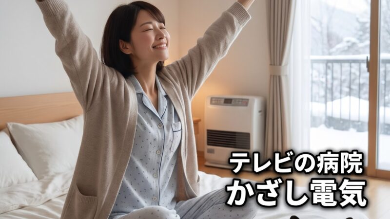 朝起きる前から部屋が暖かい暮らし|冬の朝がつらい…をスッキリ解決!
